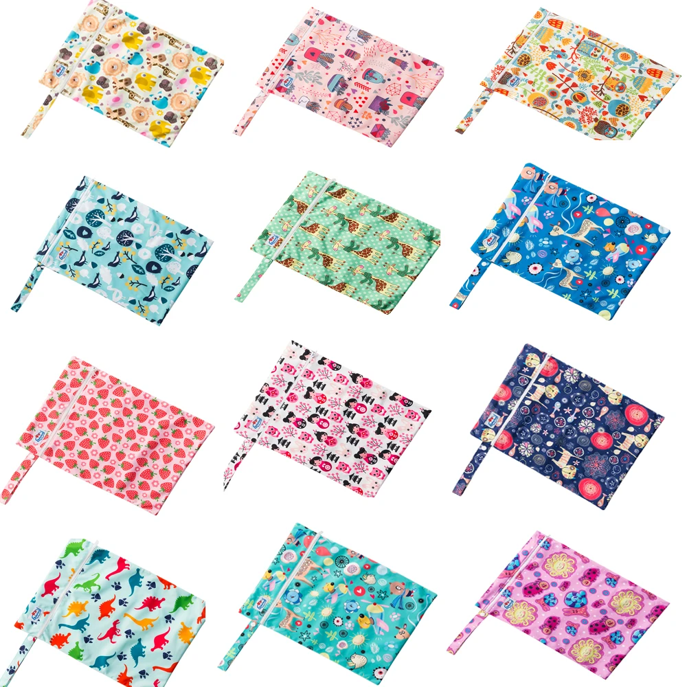 Bolsa húmeda impermeable para pañales y ropa mojada