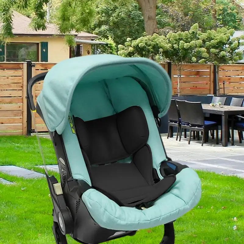 Cojín reductor suave para cochecito – Soporte de cabeza y cuerpo para bebé - imagen 3