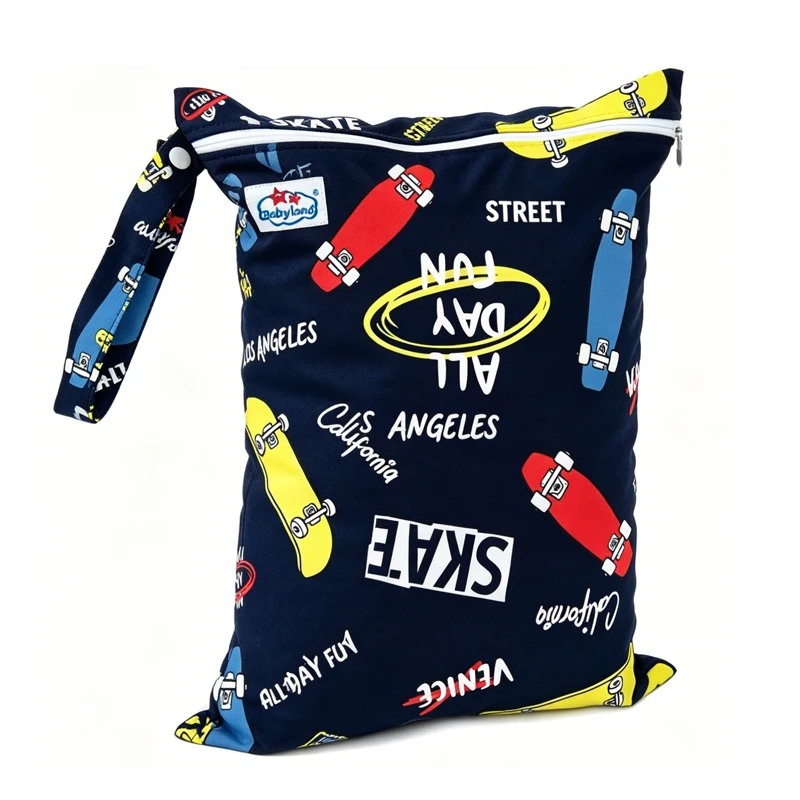 My Choose Prints bolsa impermeable para pañales con cremallera - imagen 3
