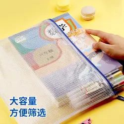 Bolsa escolar impermeable infantil con cremallera para niños