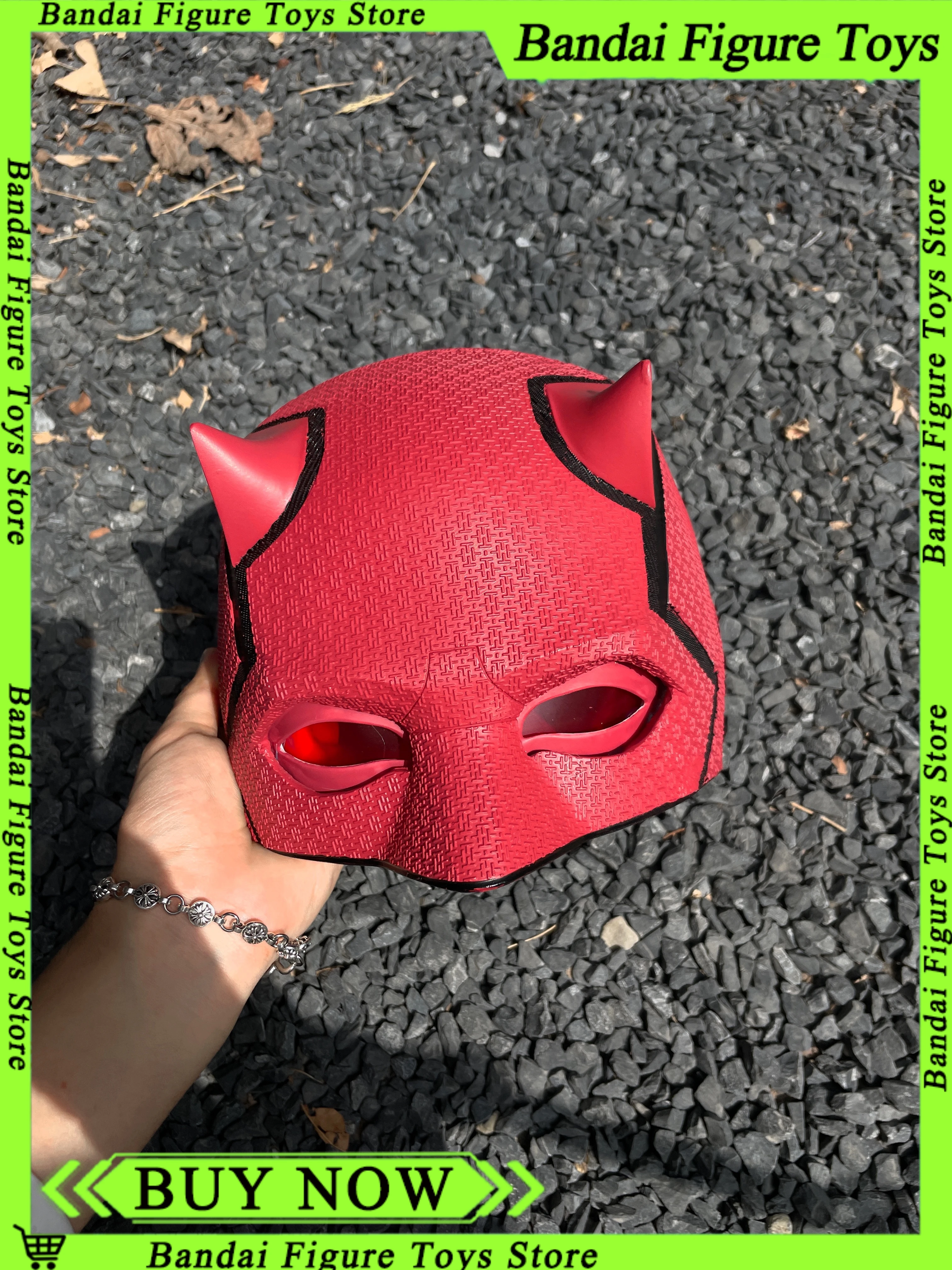 Máscara Daredevil estilo casco ABS