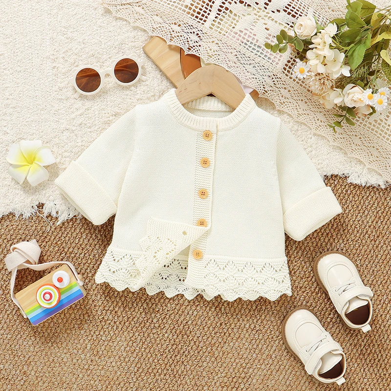 Jersey de punto de invierno para bebé recién nacido – cómodo