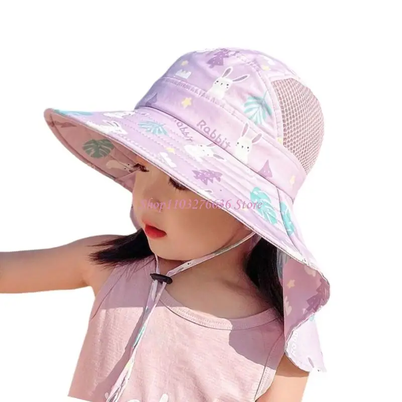 Sombrero pescador infantil con protección solar para exterior - imagen 5
