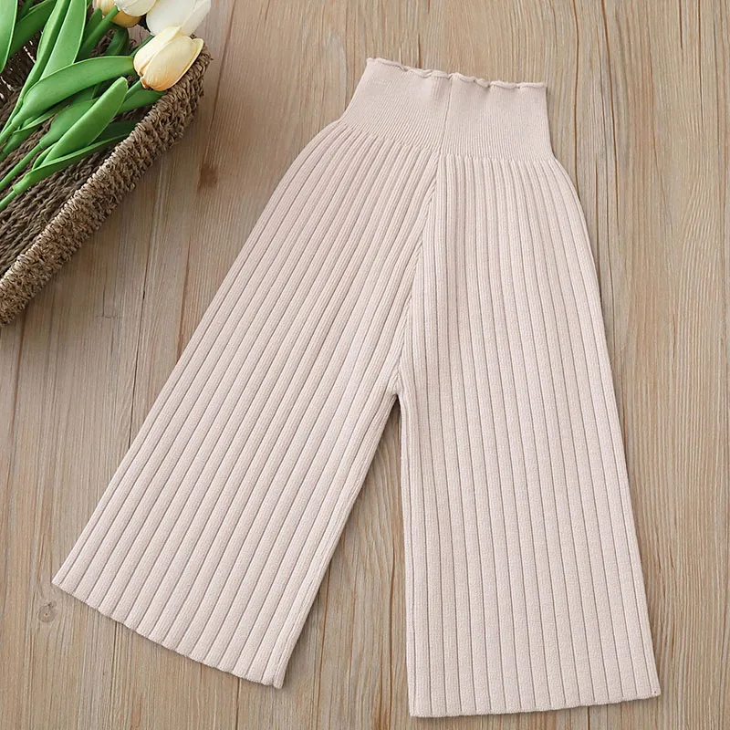 Milangel Pantalones pierna ancha en punto para niño otoño - imagen 3