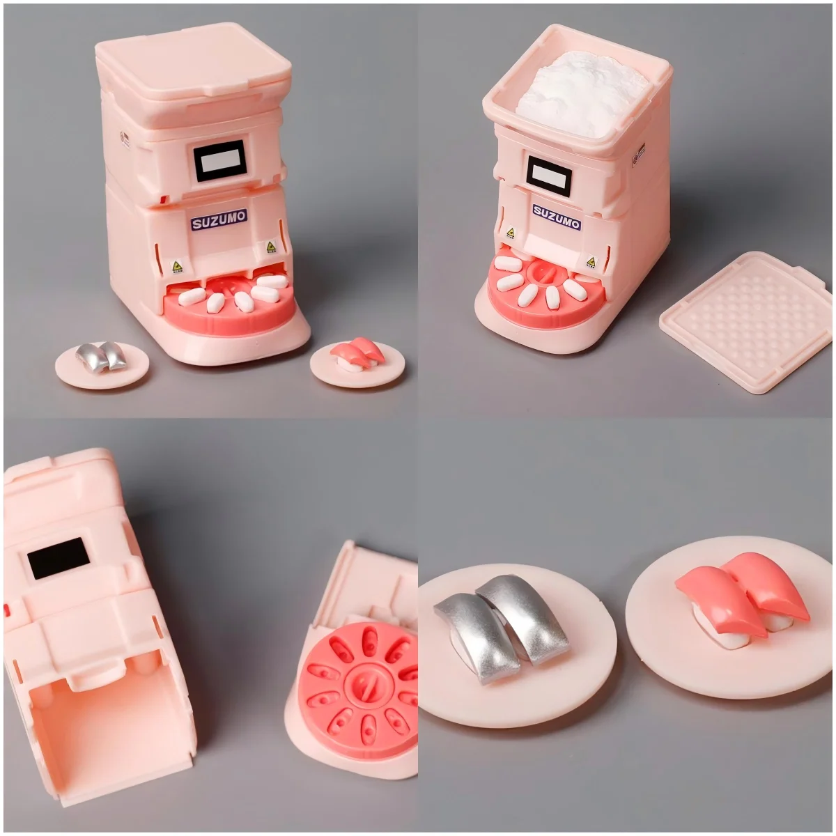 Robot sushi para niños SUZUMO con plato giratorio y accesorios - imagen 4