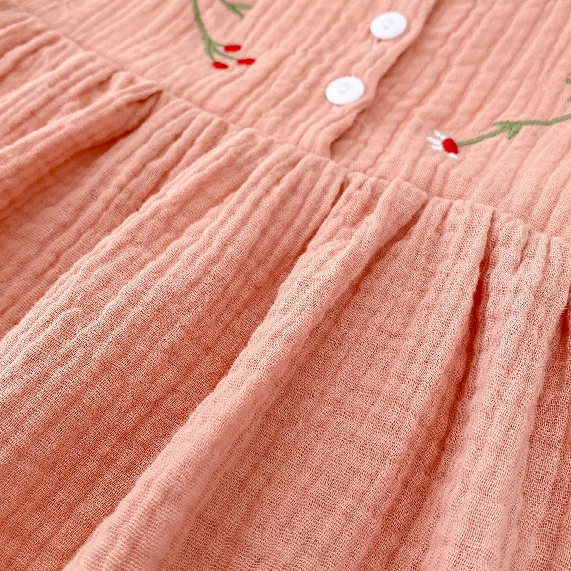 Milangel Body de Verano Bordado para Niña - imagen 5