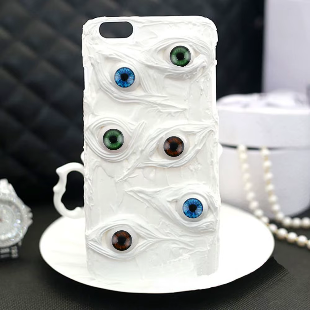 Ojos realistas de acrílico para muñeca reborn - imagen 4
