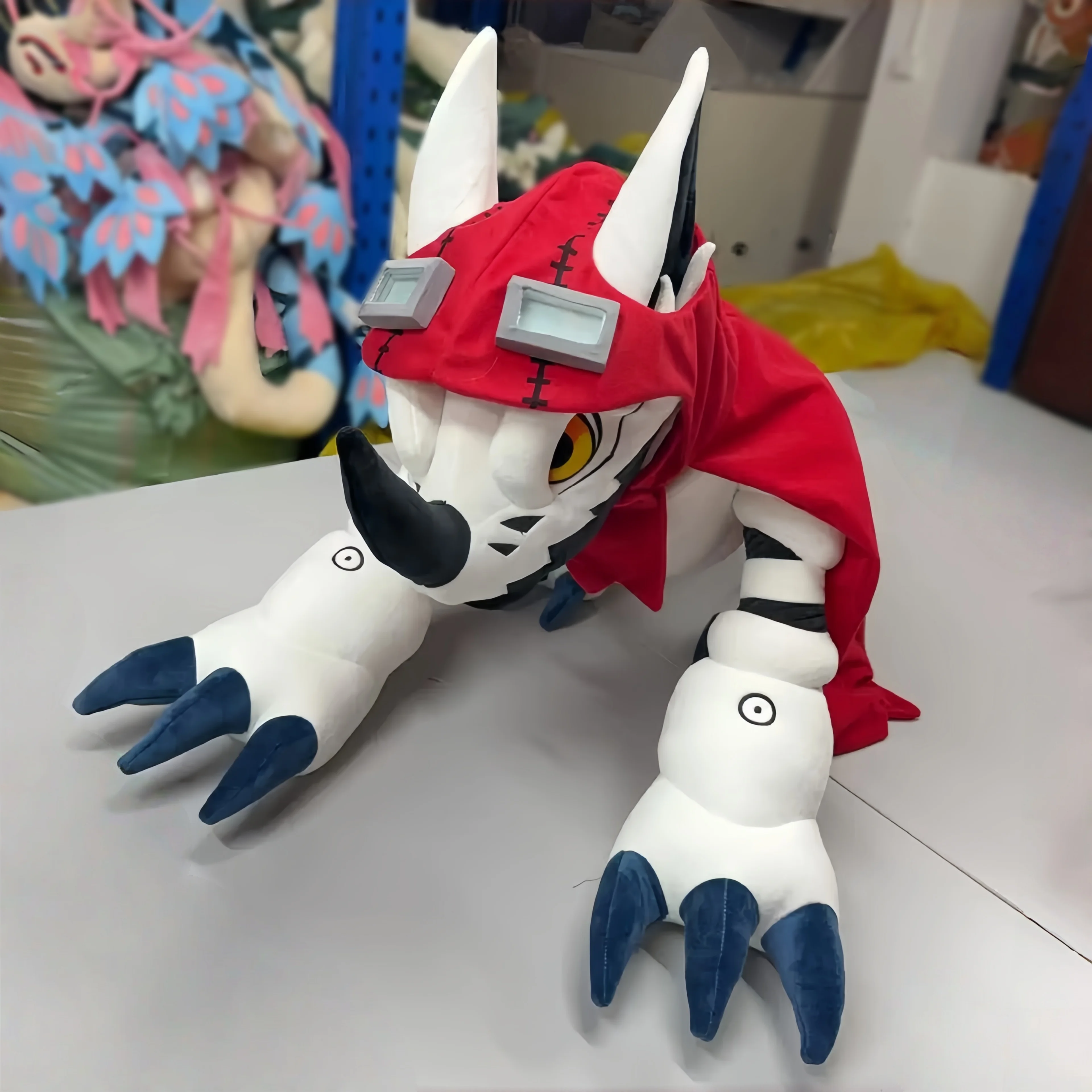 Huckmon peluche de monstruo suave estilo anime para niños - imagen 5