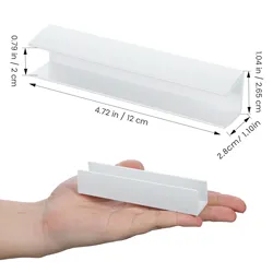 Soportes PVC puerta de seguridad para perros, ranuras