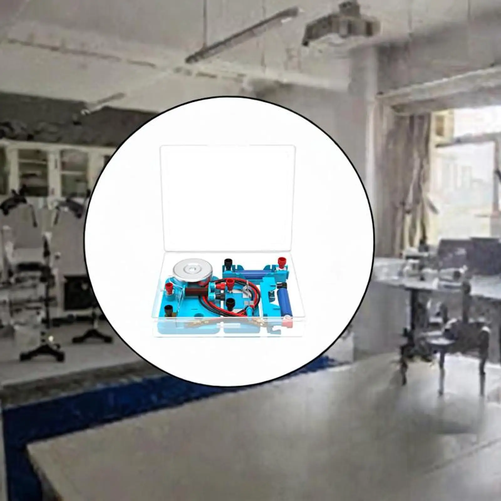 Circuito eléctrico educativo con campana, kit de laboratorio de física - imagen 4