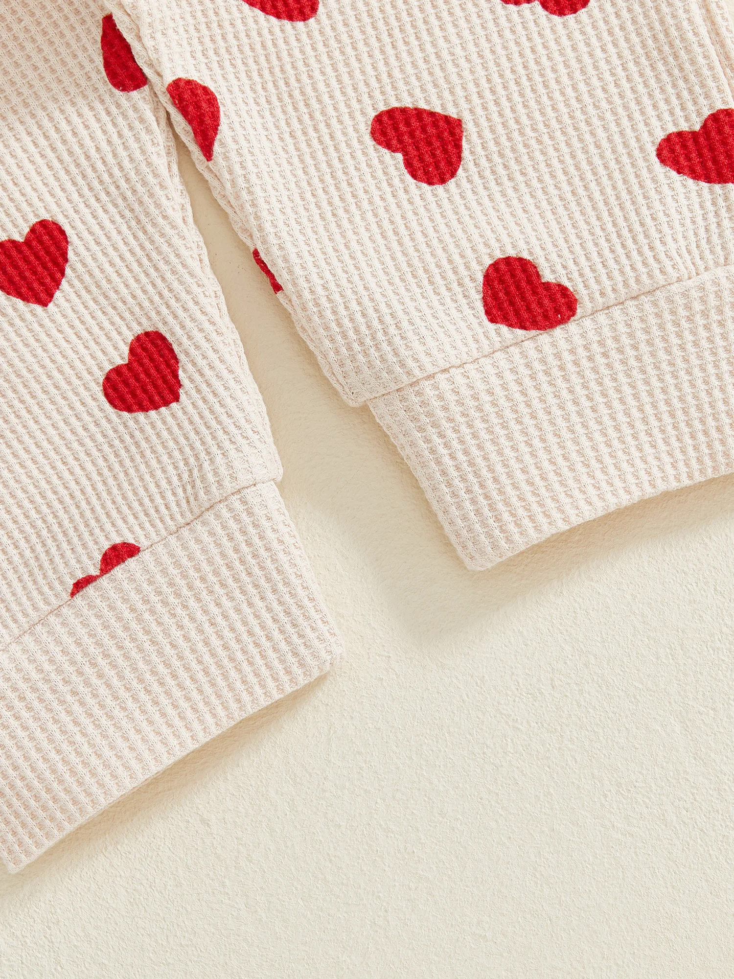 Pantalones con estampado de corazón