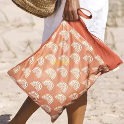 Bolsa impermeable para pañales de tela QX2D, bolsita colgante