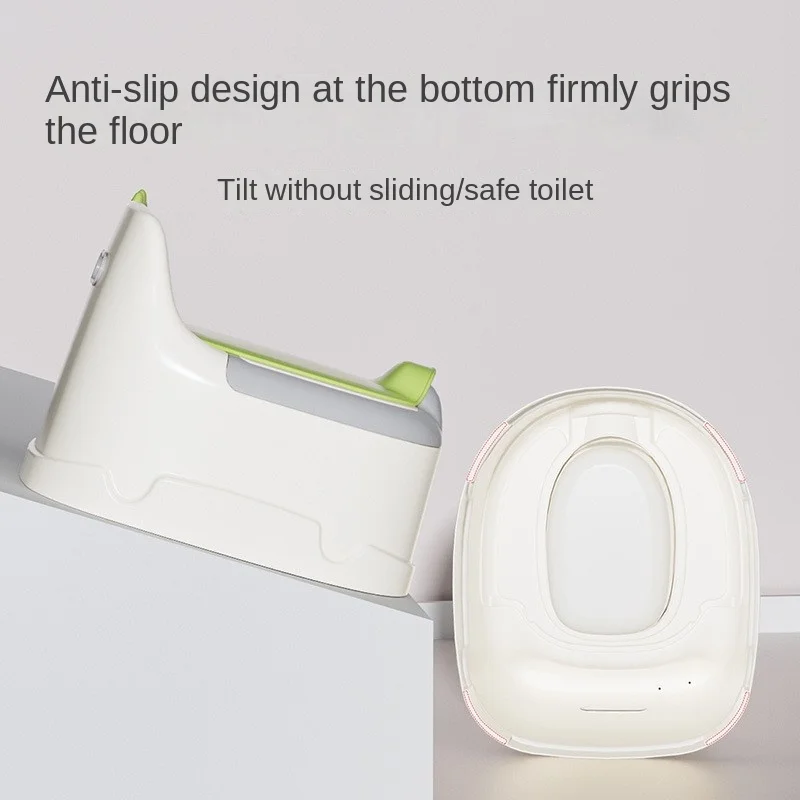 Asiento adaptador de inodoro con respaldo para niños - imagen 5