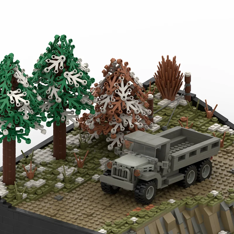 Camión Militar M54A vista frontal