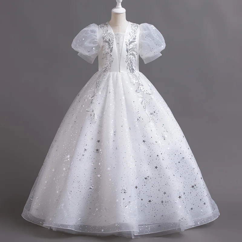 Vestido de princesa infantil – Elegante para ceremonia - imagen 5