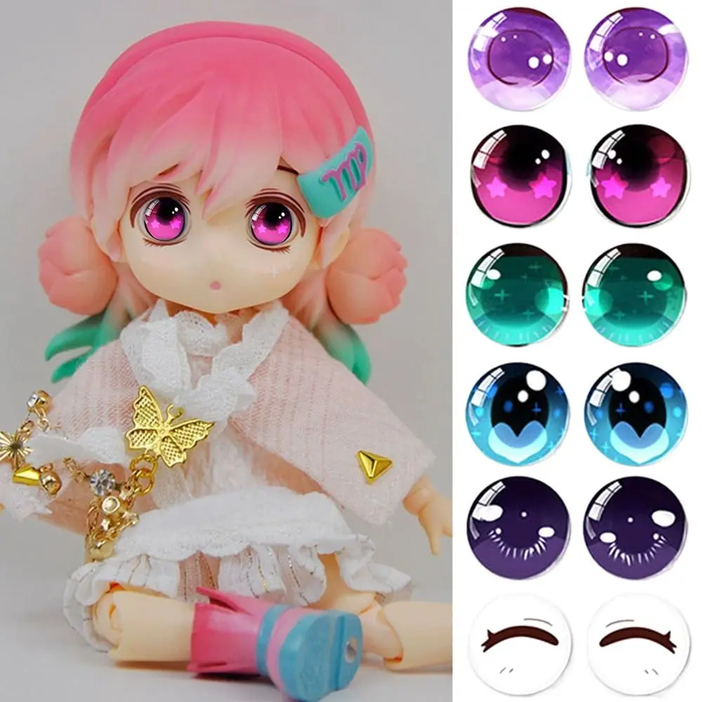 Ojos de seguridad con purpurina para peluches y muñecas 6-20 mm - imagen 5