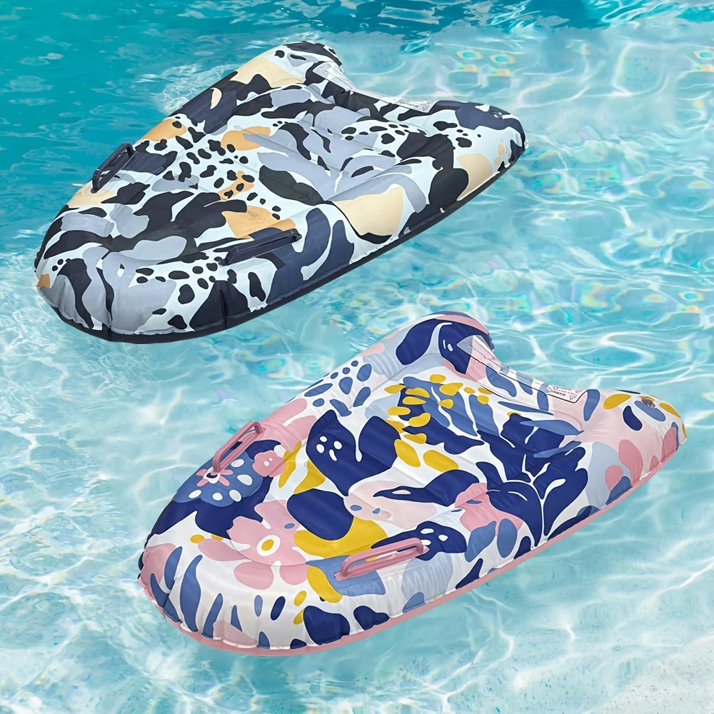 Tabla de surf inflable con asas ligera y flotante para niños - imagen 4