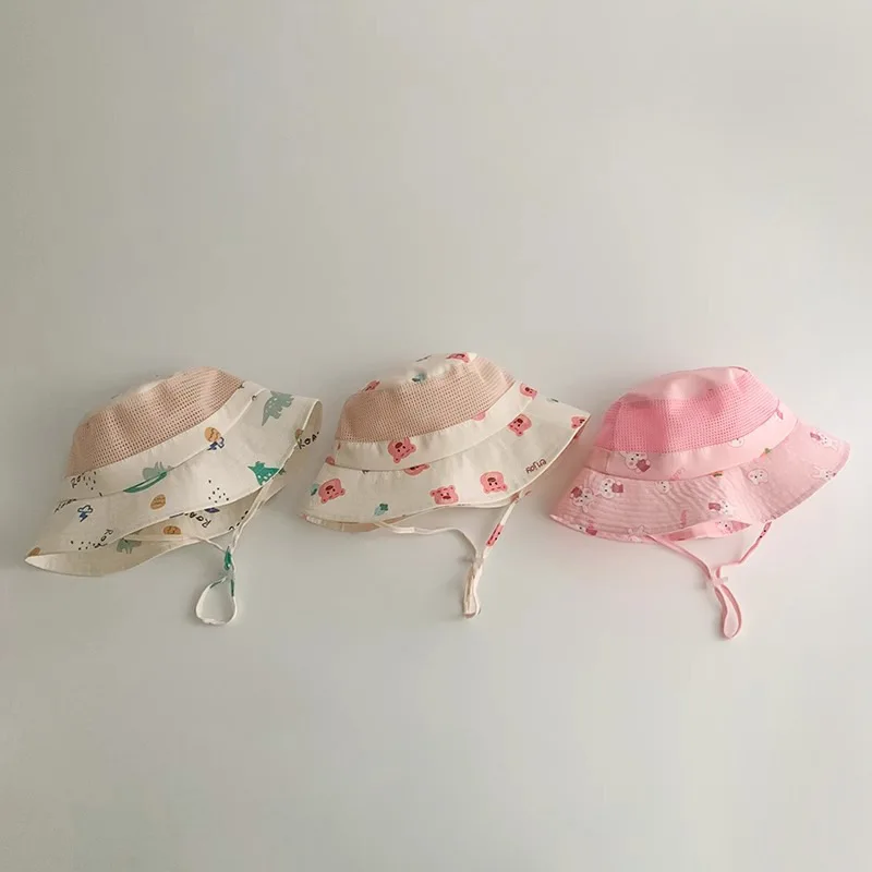 Gorro de pescador de sol con ala ancha para bebés y niños - imagen 2