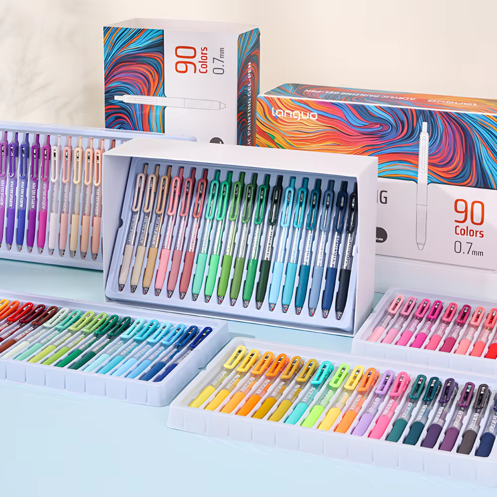 Bolígrafos de gel retráctil para colorear y dibujar – Niño