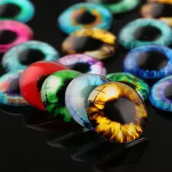 Ojos de cristal para muñecas - Cabujon decorativo 6-18 mm ninos