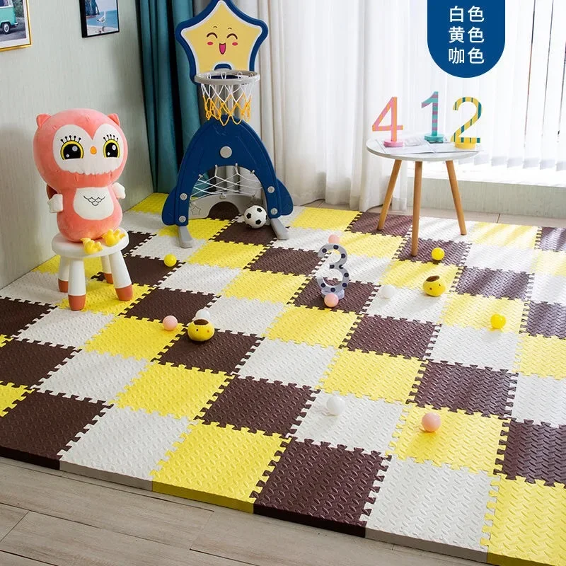 Alfombra puzzle de espuma para bebe - Tapete suave entrelazado - imagen 2