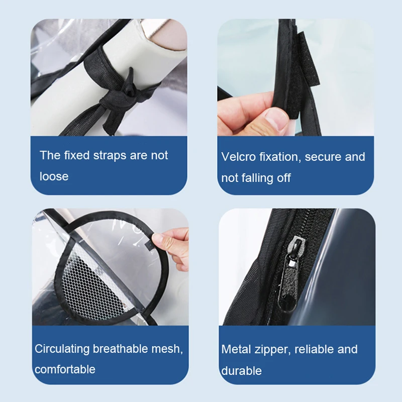 Funda EVA transparente resistente al frío