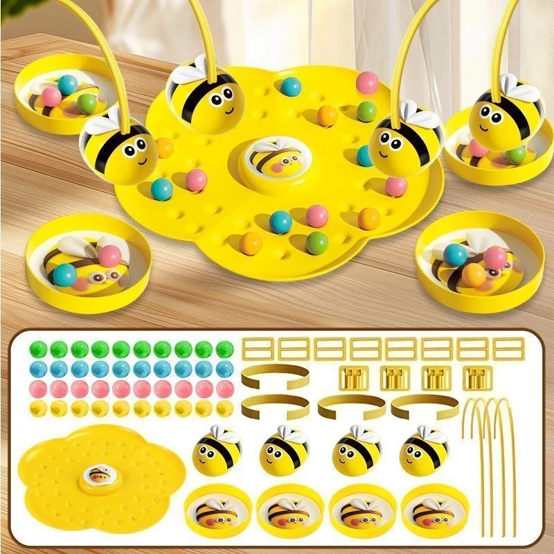 Juego magnético de abejas con pesca de miel para niños - imagen 4