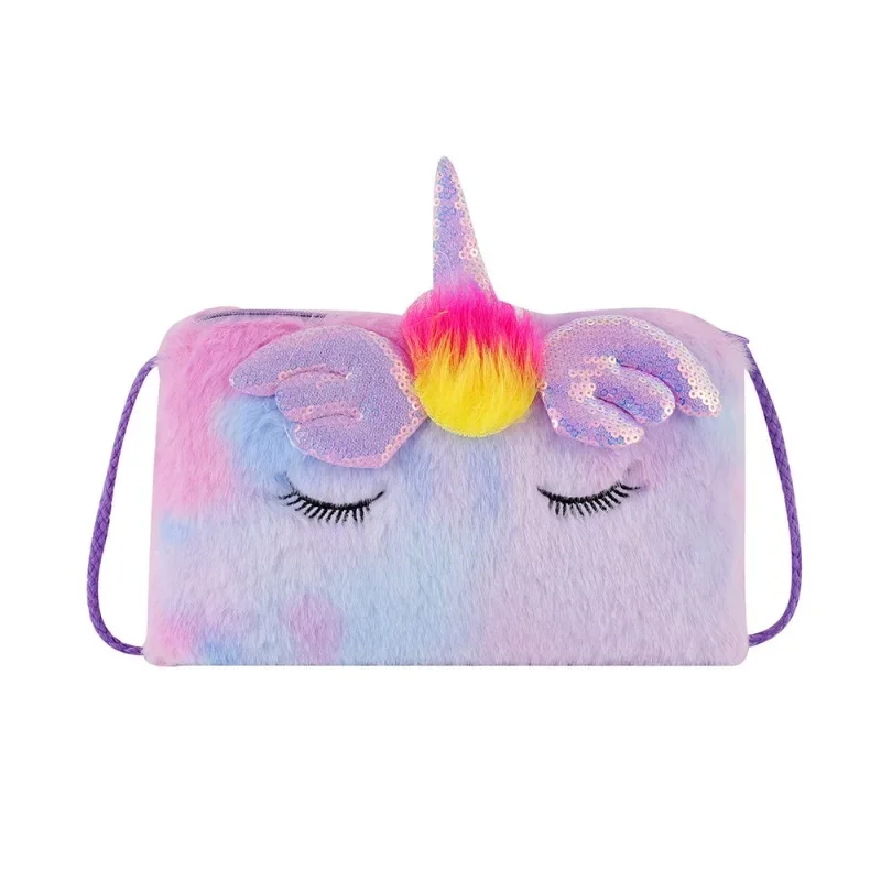 Mochila unicornio para bebé con alas y clip decorativo