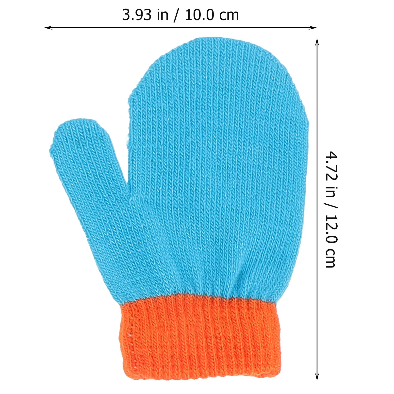 Guantes de invierno de punto suave, cálidos y compactos para niños - imagen 2