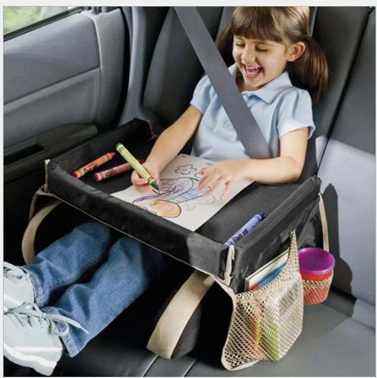 Mesa de actividades infantil con tablero para dibujo y seguridad - imagen 4