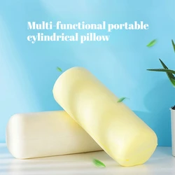 Almohada cervical ergonómica con rodillo bambú desmontable lavable