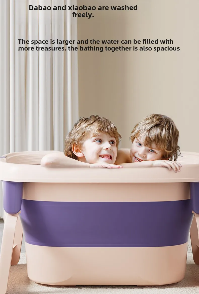 Cubo de baño plegable de PP