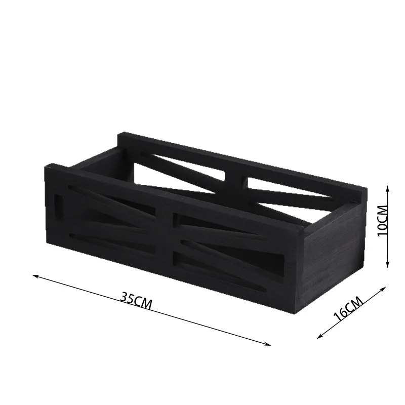 Caja organizadora de madera mostrando detalles de construcción