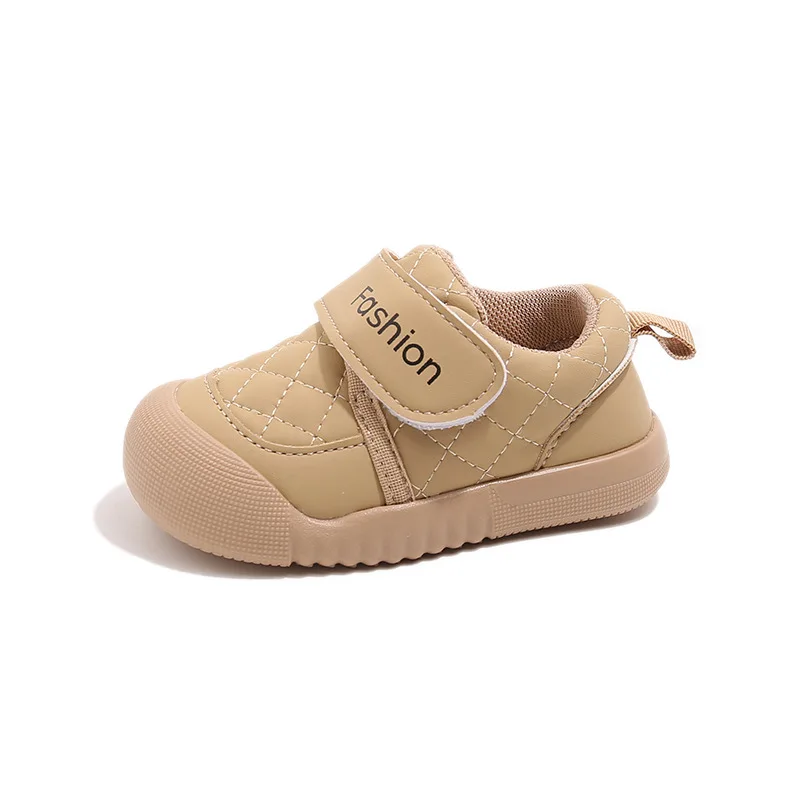 Zapatos planos antideslizantes para bebés con suela blanda invierno - imagen 4