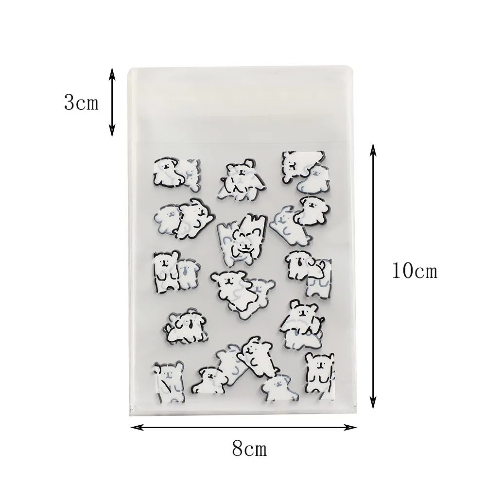 Protector autoadhesivo transparente para tarjetas de fotos de bebé - imagen 2