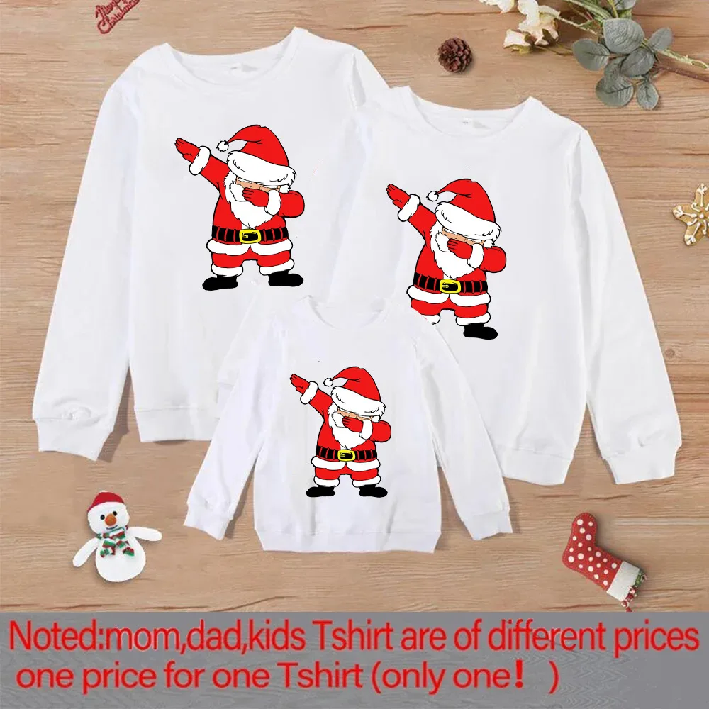 Sudadera con capucha navideña Papá Noel para niños y familia - imagen 2