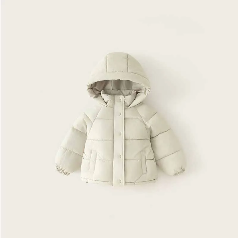 Abrigo acolchado con capucha para niños – Parka cálida - imagen 3