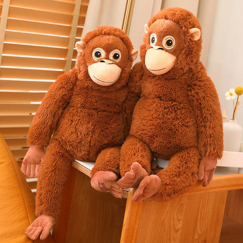 Peluche de orangután realista para niños, regalo de cumpleaños - imagen 2