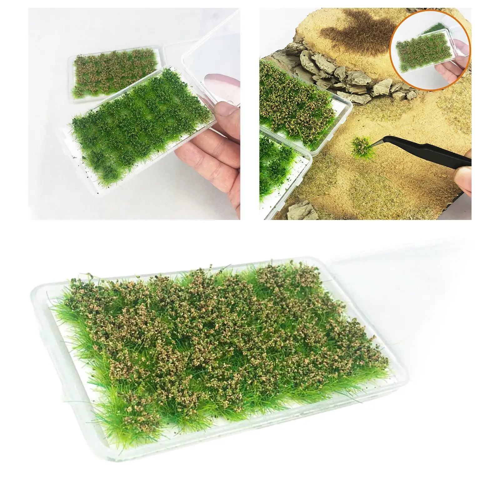 Césped artificial en miniatura para casas de muñecas y jardines - imagen 2