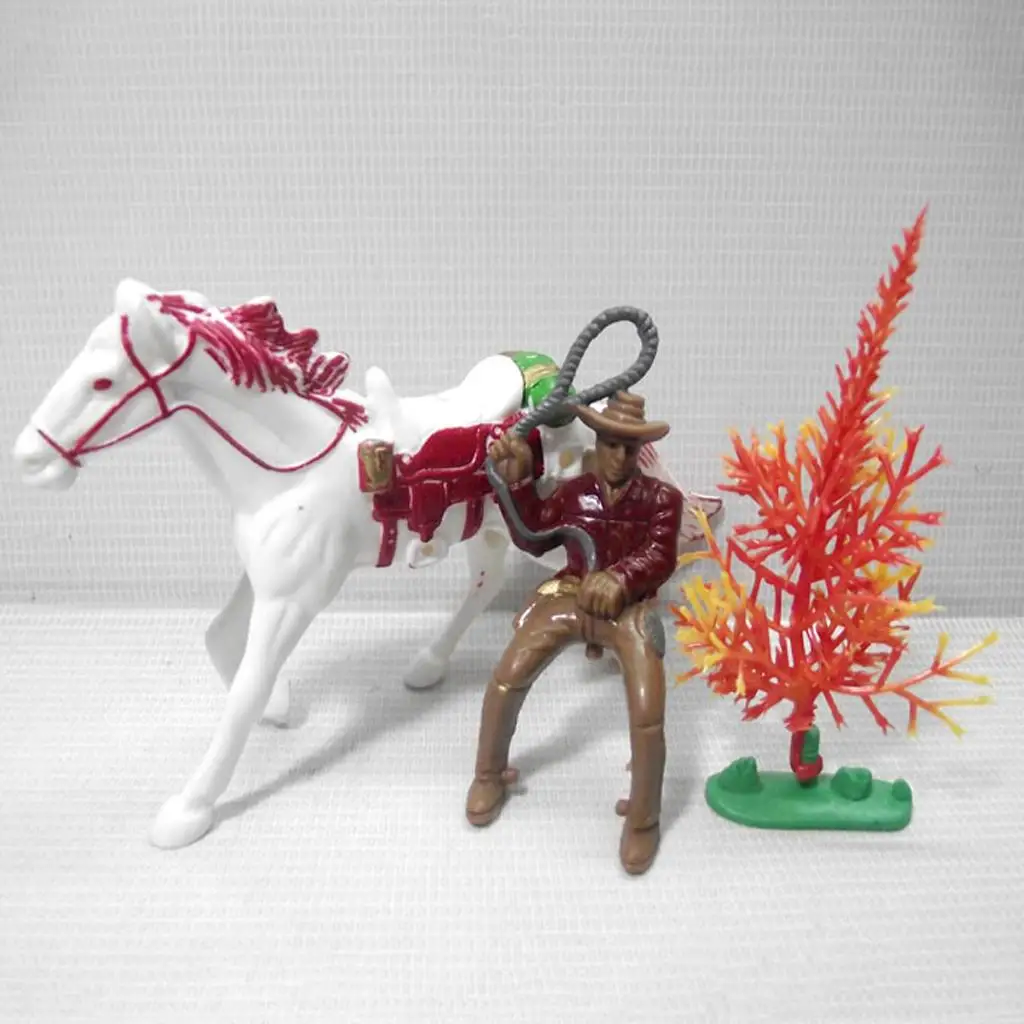 Figuras de acción vaquero occidental estilo americano - imagen 3