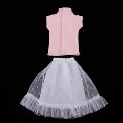 Vestido largo de princesa para muñeca Blythe artesanal