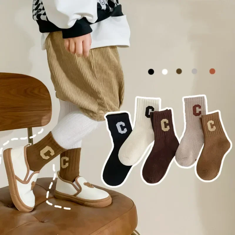 Calcetines infantiles de algodón – Cálidos para primavera y otoño - imagen 3