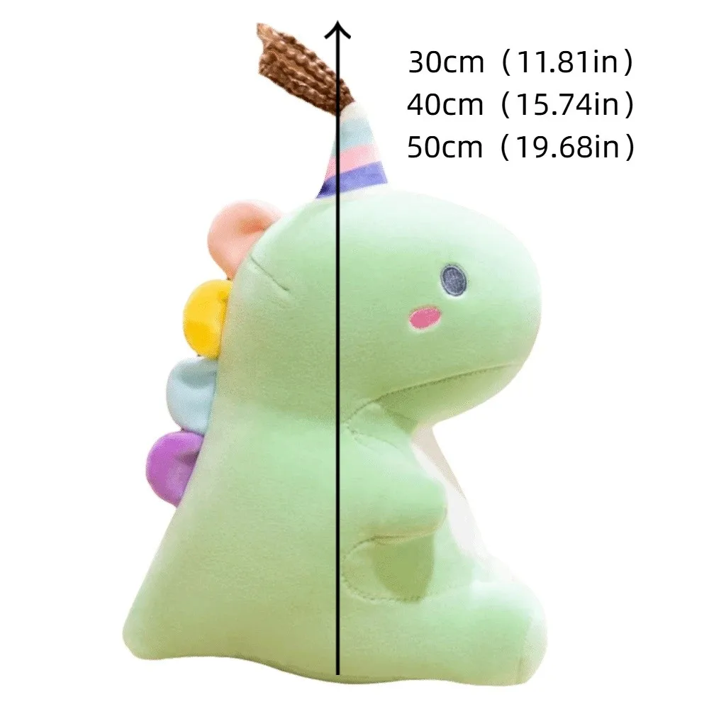 Peluche de dinosaurio grande suave estilo tierno para regalar - imagen 5