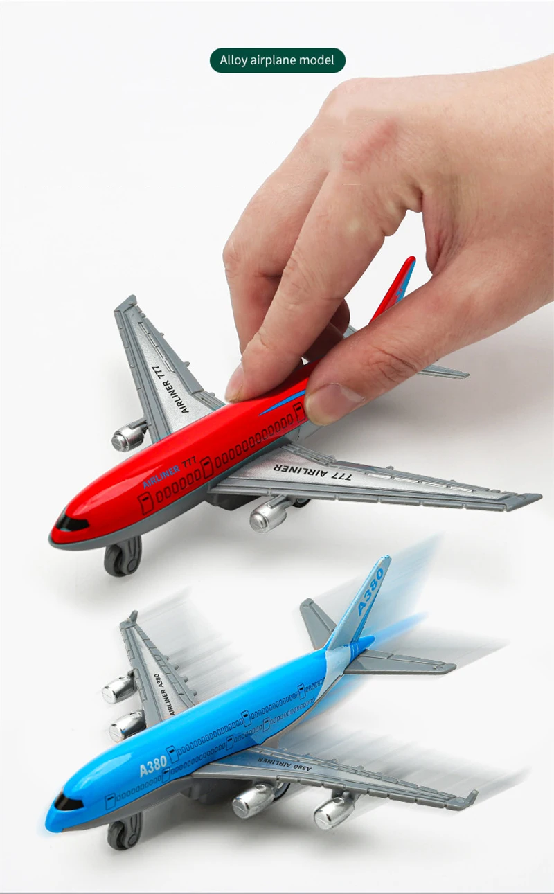 Detalle del modelo de avión