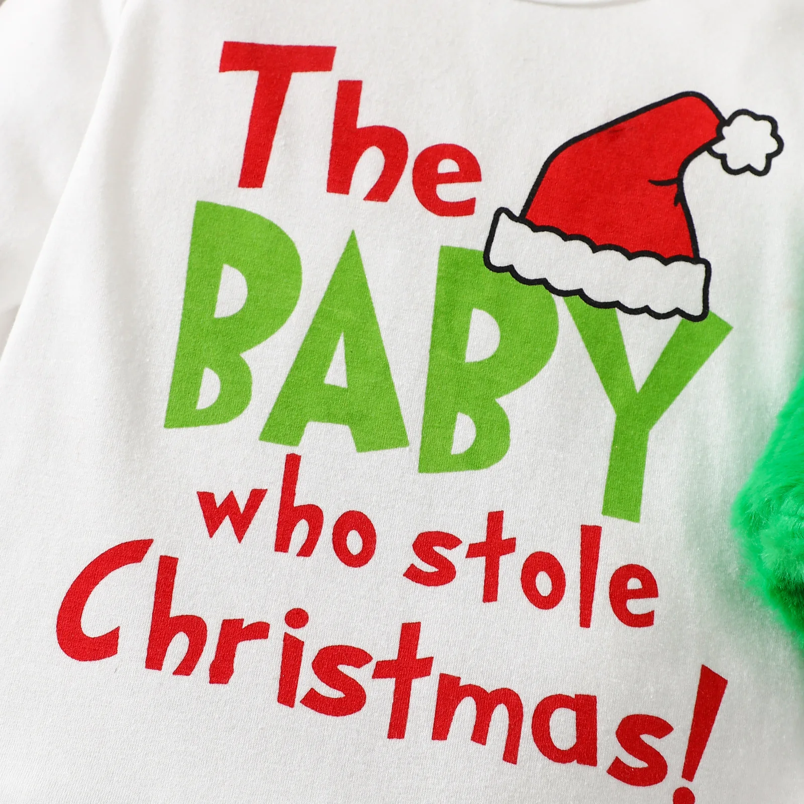 Traje de Navidad para bebé recién nacido con mono y chaleco lana