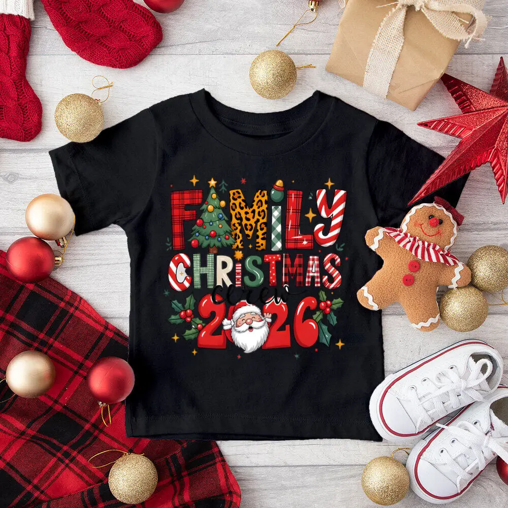 Camiseta familiar de Navidad para papá, mamá e hijos – 2026 - imagen 5