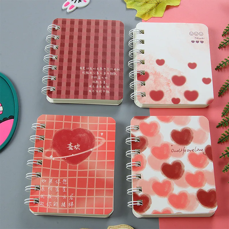 Cuaderno A7 hojas sueltas estilo tulipán – bloc de notas reutilizable - imagen 2