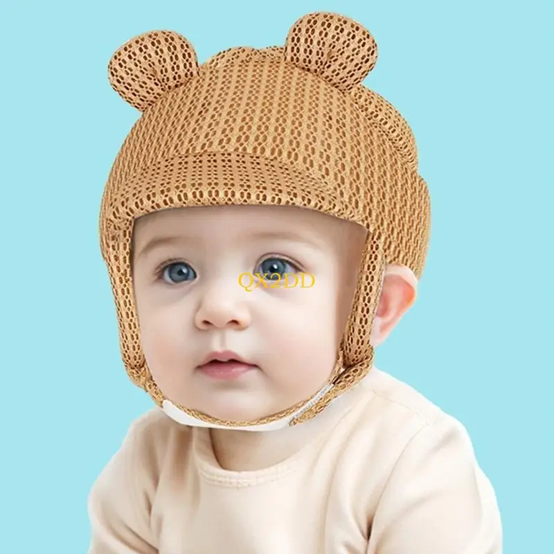 QX2D Casco de seguridad infantil transpirable para bebés al gatear