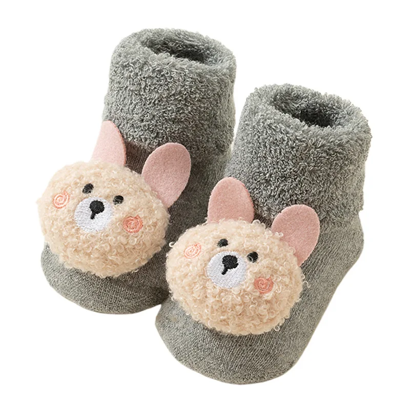 Calcetines antideslizantes térmicos de invierno con dibujos bebé - imagen 2
