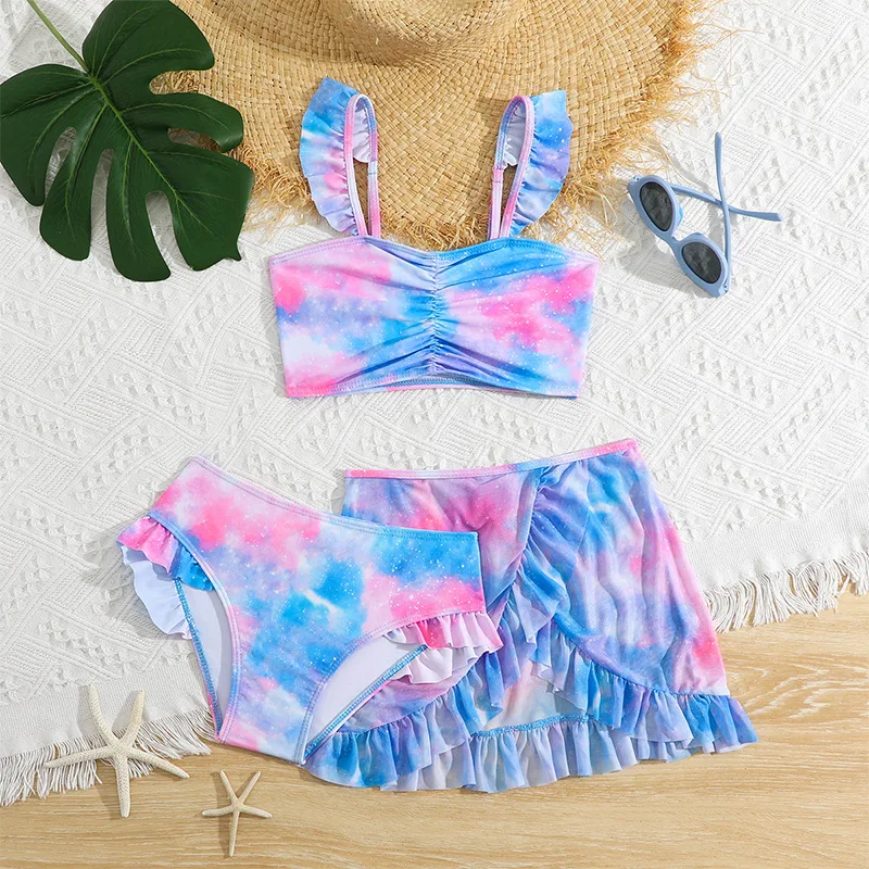 Traje de baño para niña verano estilo deportivo moderno